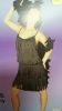 Adult Female Costumes to Hire - Gatsby Flapper dress - black